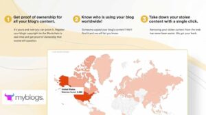 Copyright protection for blogs