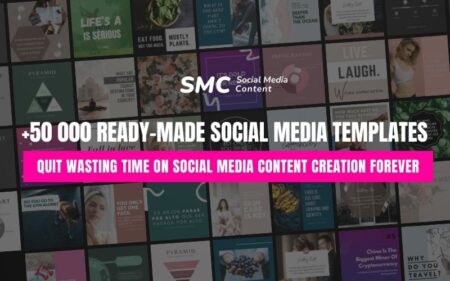 social media content templates banner