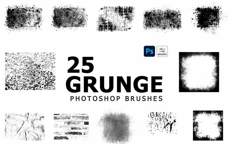 grunge ps brushes