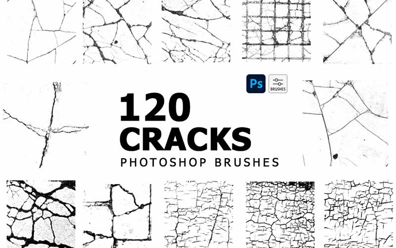 cracks ps brushes