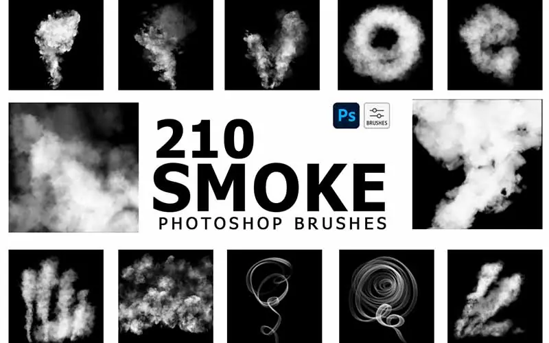 smoke ps brushes bundle
