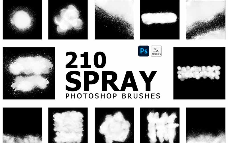 210 spray brushes banner