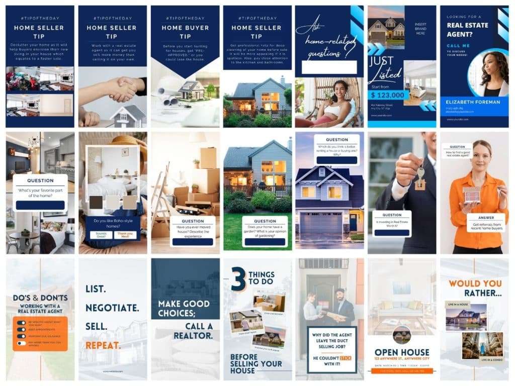 Facebook Story Templates, facebook event cover photo template