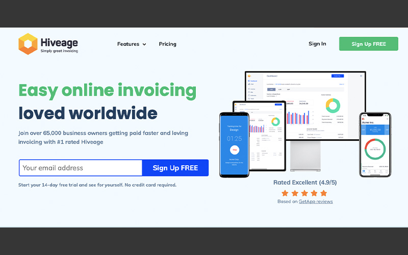 Hiveage - Invoicing Tool