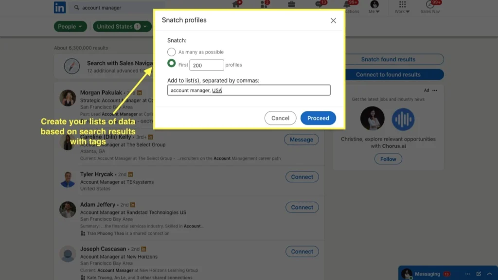 Linked Booster - Auto Fetch Profiles feature