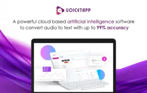 voicetapp cloud based AI transcriber