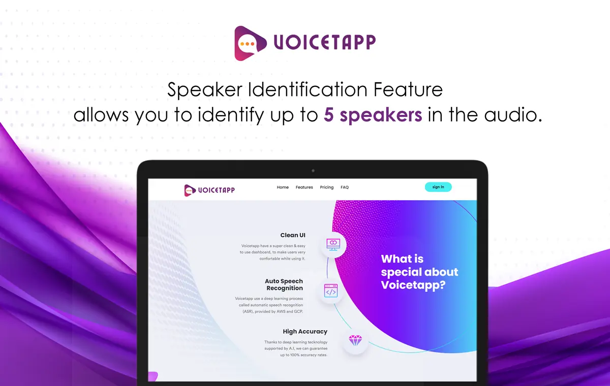 Speaker identification 