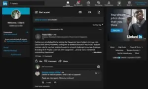 Linked Booster - Dark Mode
