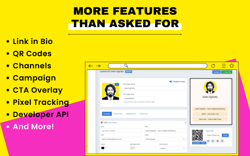 Linko Extra Features
