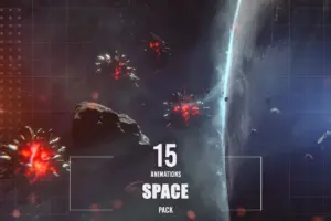 15 Space Animations Pack