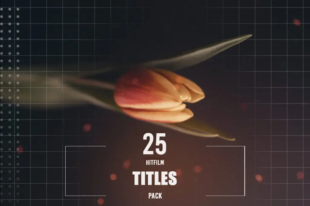 25 HitFilm Animated Titles Pack