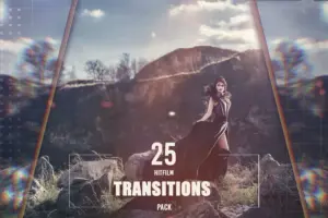 25 HitFilm Transitions Pack