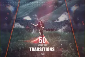 50 After Effects Transitions Pack