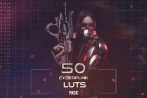 50 Cyberpunk LUTs Pack