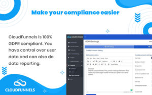 GDPR Compliant - CloudFunnels Pro
