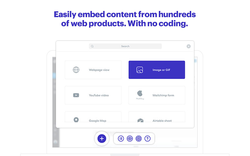 Embed Content From Web Products