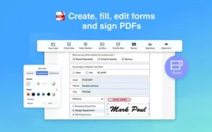 PDF Form Filler Mac