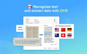 PDF OCR for Mac with 90+ languages supported