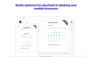 iPad and laptop screens with calendar in display