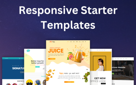 Responsive Starter Templates by Cyberchmips