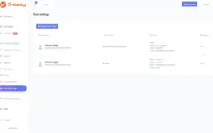 Team Settings UI displaying team members accounts and features of the UI