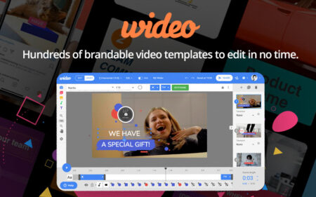 Dashboard of Wideo for Wideo Pro Banner