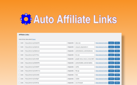 Auto Affiliate Links - Banner