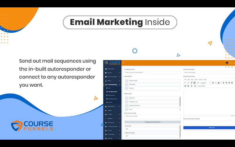 Email Marketing in CourseFunnels Pro