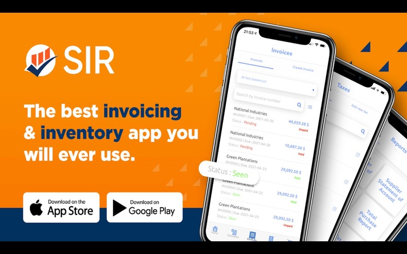 SIR – Simple Invoice And Receipt Maker