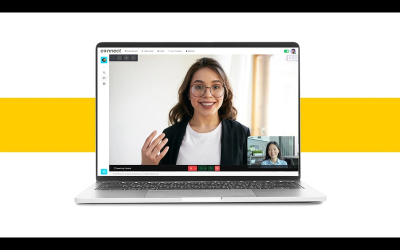 WorkHub Connect - Online meeting platform Video Calling Feature