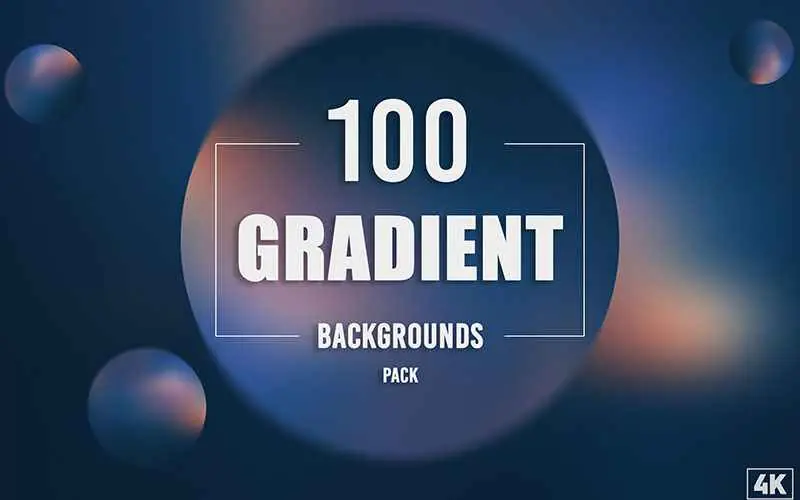 Gradient backgrounds pack used in game development