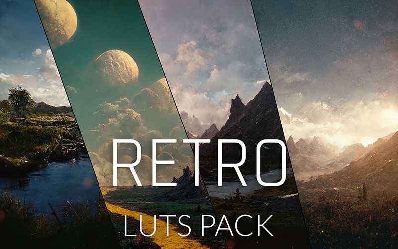 Unity Game Dev Retro LUTs used in game development