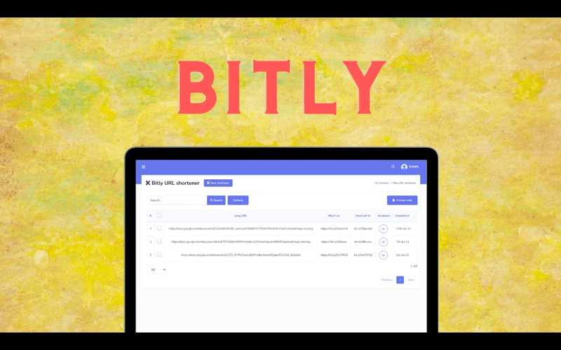 Bitly URL Shortener