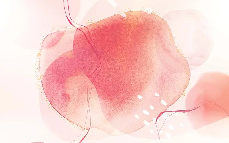 Pink abstract watercolor background