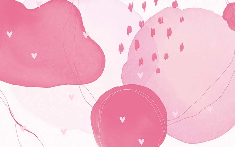 Pink abstract watercolor background