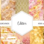 A collection of glitter backgrounds for beautiful backgrounds