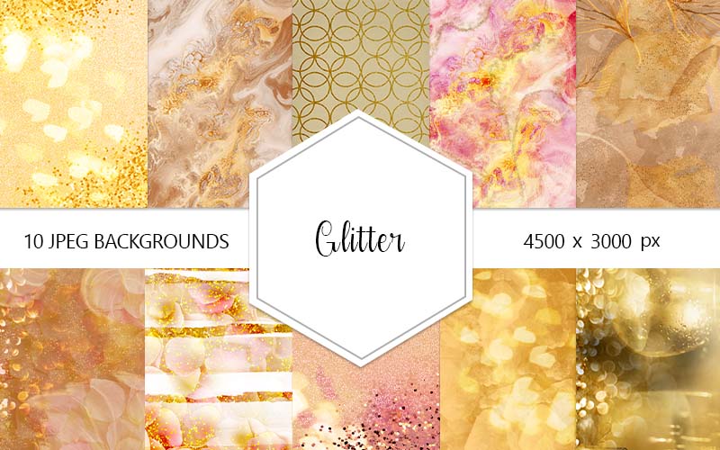 A collage of glitter backgrounds for beautiful backgrounds