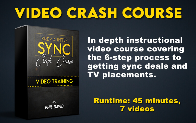 Video crash course product in Break into Sync bundle