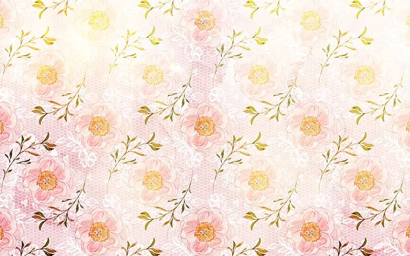 Pink flowers with pink background for beautiful backgrounds
