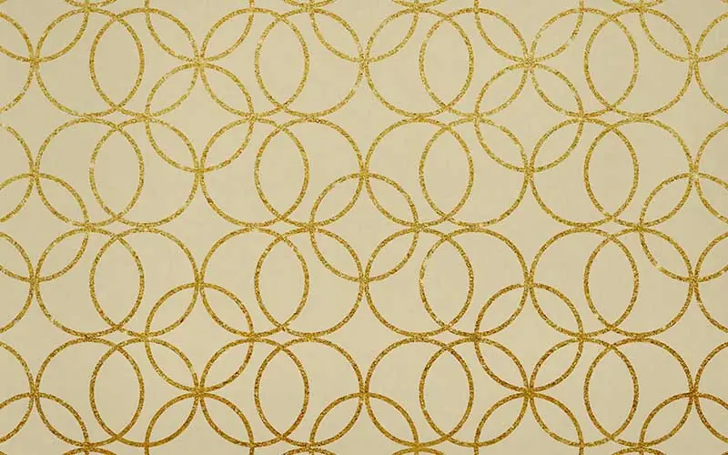 Gold glitter circle background