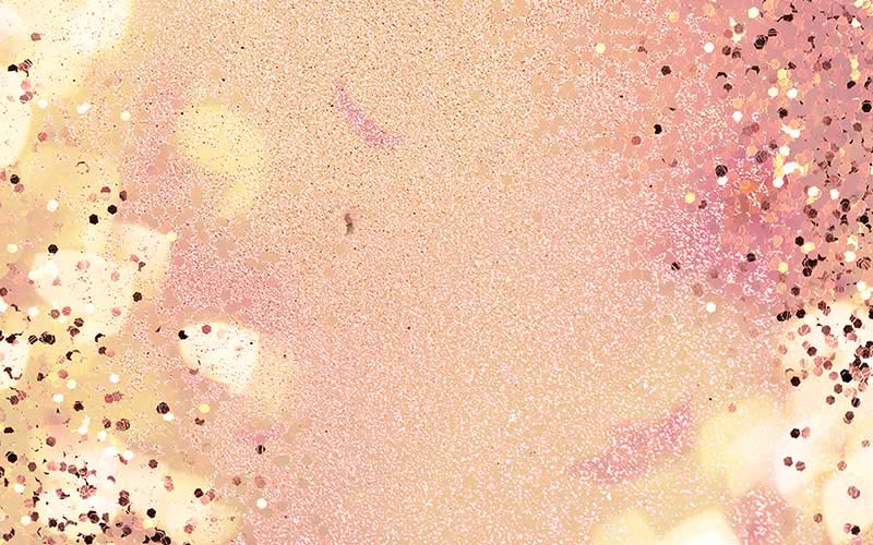 Pink and gold glitter background