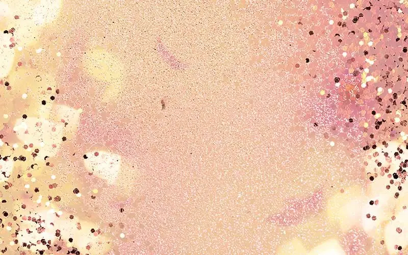 Pink and gold glitter background
