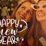 Happy New Year preview in text overlays bundle