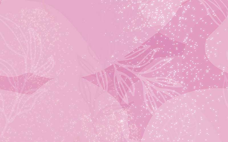 Pink pastel background with leaves for beautiful backgrounds