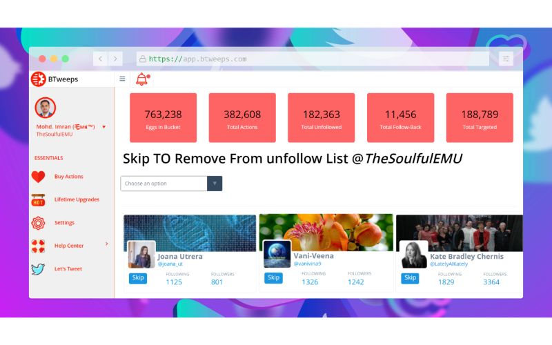 Filters that are allowed on this Twitter Automation Tool