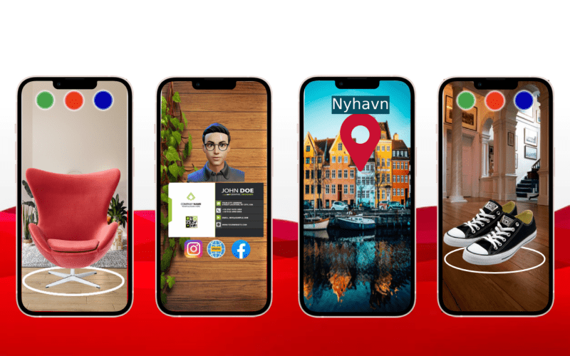 WebAR Campaigns created using Marvin XR