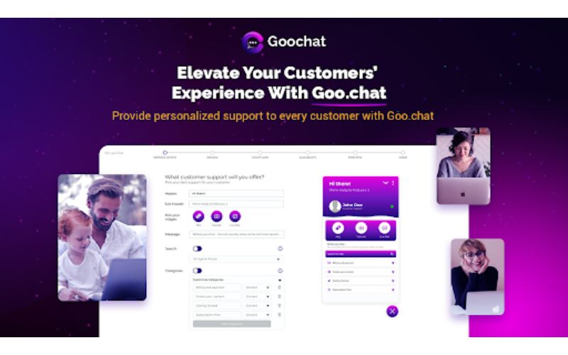 Feature of this customer messaging platform