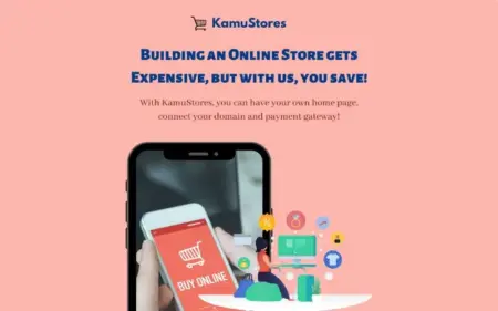KamuStores - Start Your Online Store banner