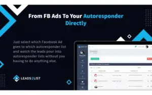 A prominent feature of Leads2List - get leads from facebook