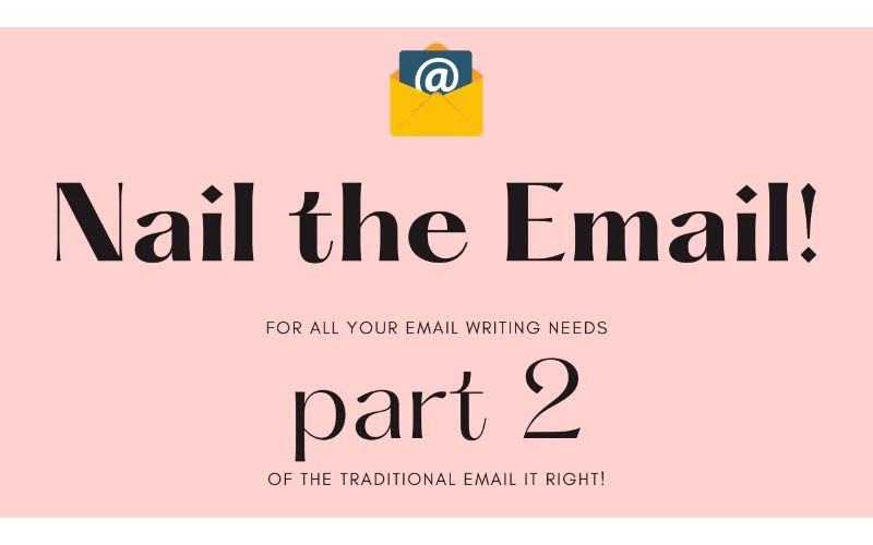 Nail The Email E-Book banner